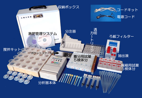 つち博士2号の構成品